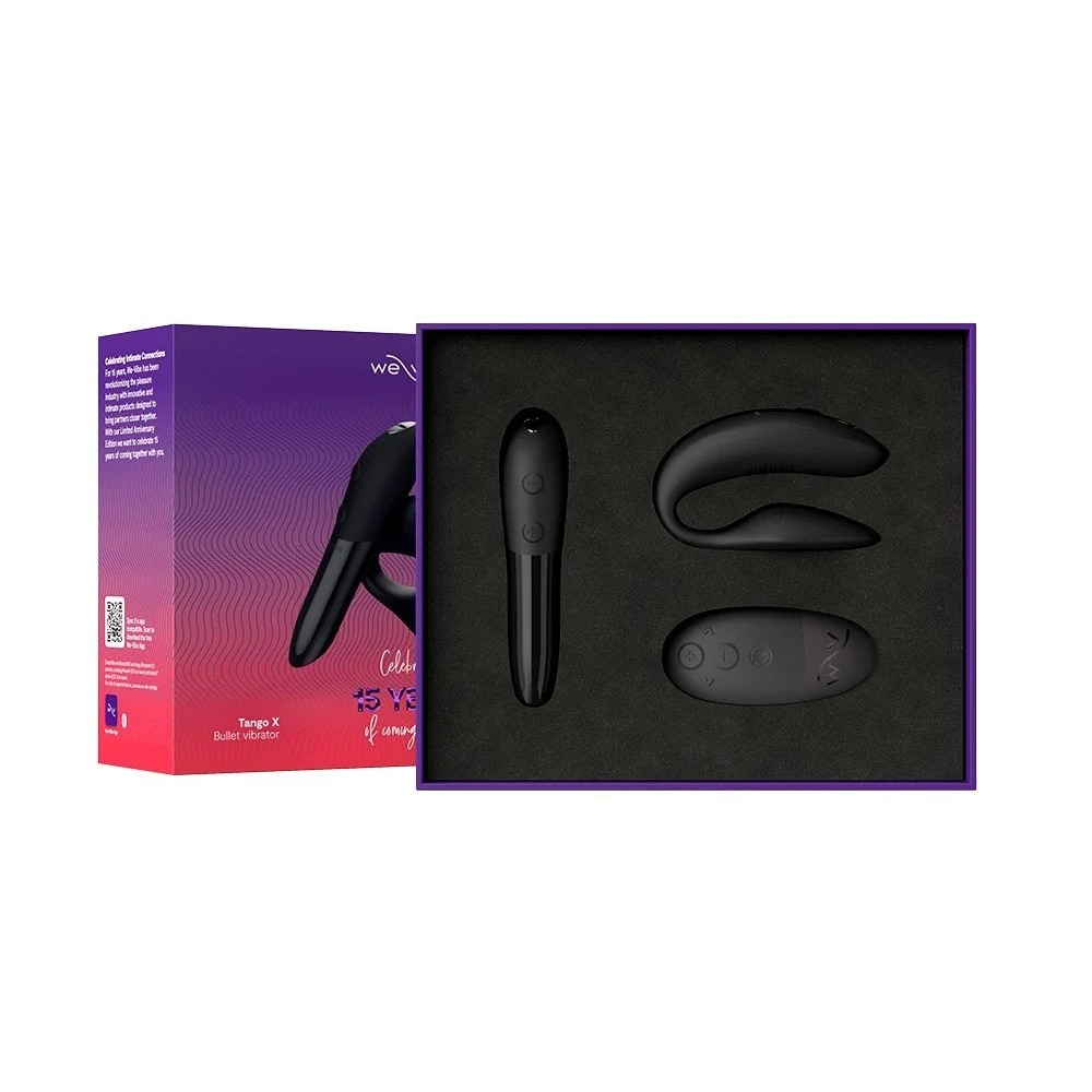 Секс игрушки - Набор секс-игрушек вибратор для пар Sync 2 и вибропуля Tango X We-Vibe Limited Anniversary Edition 3