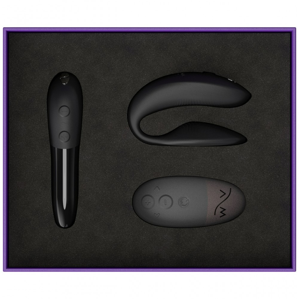 Секс игрушки - Набор секс-игрушек вибратор для пар Sync 2 и вибропуля Tango X We-Vibe Limited Anniversary Edition 5