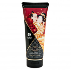 Съедобный массажный крем Shunga Kissable Massage Cream – Sparkling Strawberry Wine (200 мл)