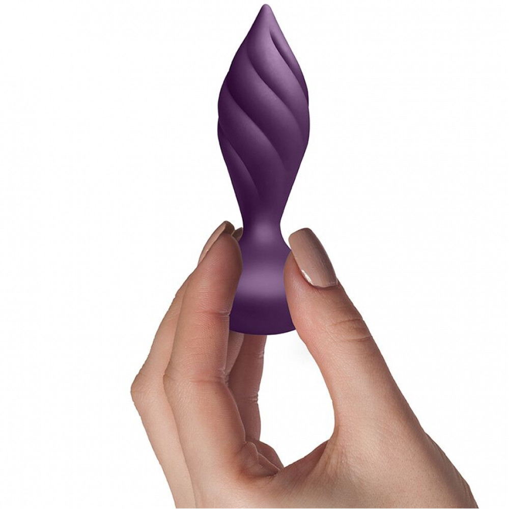 Анальные пробки с вибрацией - Анальная вибропробка Rocks Off Petite Sensations – Desire Purple 1