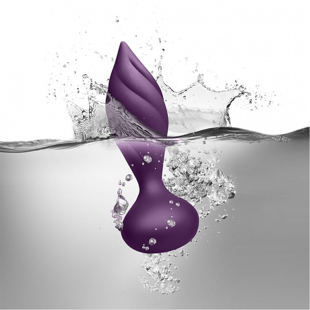 Анальные пробки с вибрацией - Анальная вибропробка Rocks Off Petite Sensations – Desire Purple 3