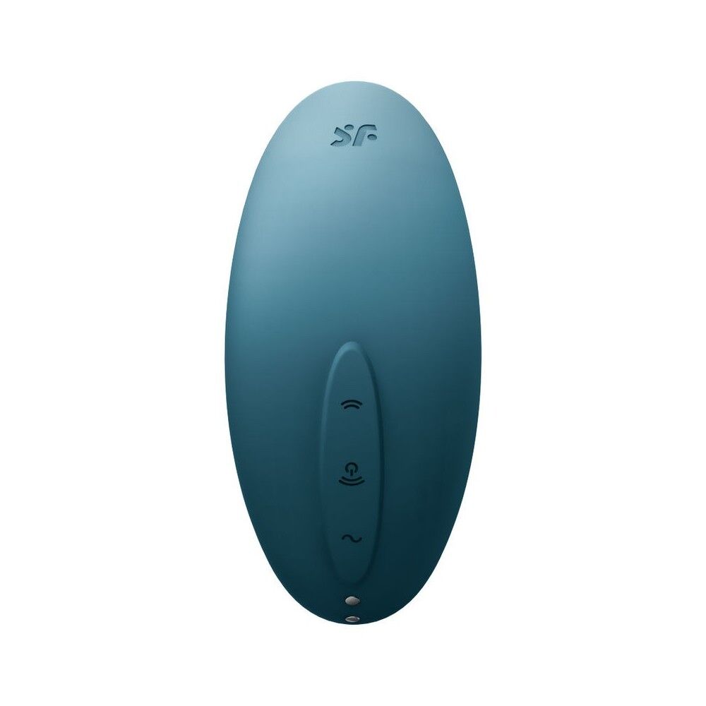 Вибраторы вакуумные - Вакуумный вибратор Satisfyer Vulva Lover 2 Blue 2