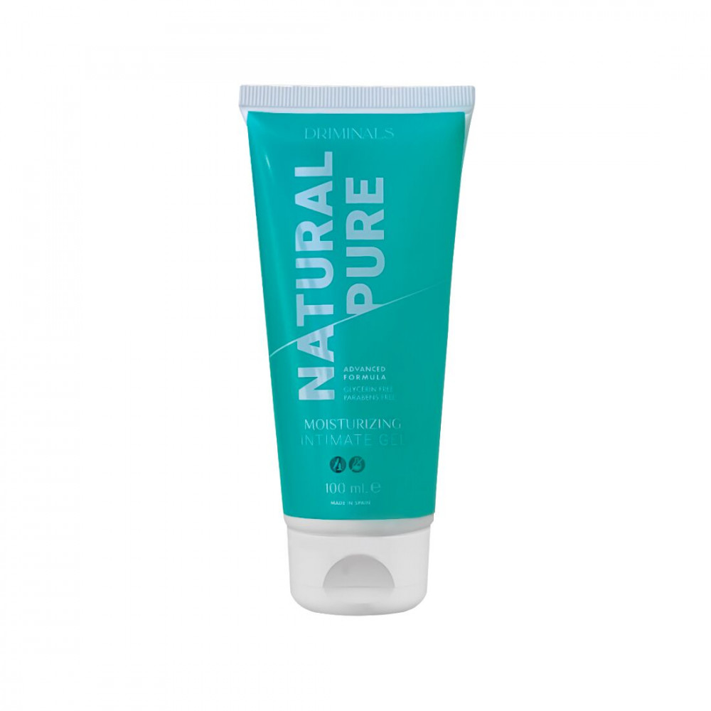 Смазка на водной основе - Гель-лубрикант для чувствительной кожи Driminals Natural Pure, водная основа, без глицерина