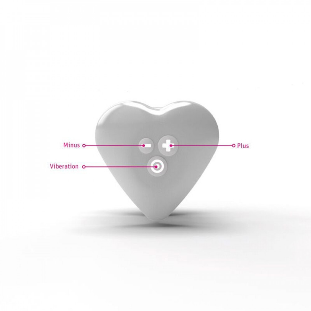 Клиторальный вибратор - Вибратор для клитора Mystim Heart´s Desire White, 8 режимов, очень мощный 2