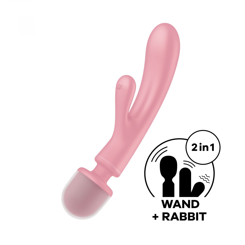 Вибратор - Вибратор Satisfyer Triple Lover (Pink)