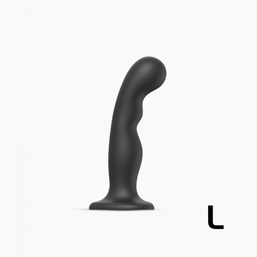 Страпон - Насадка для страпона Strap-On-Me Dildo Plug P&G Black L