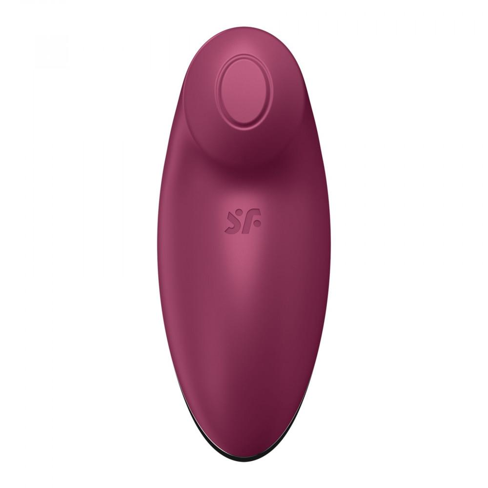 Клиторальный вибратор - Вибростимулятор-пульсатор Satisfyer Tap & Climax 2 Red 2