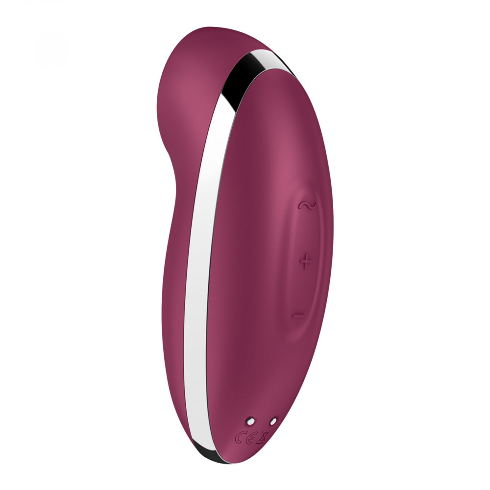 Клиторальный вибратор - Вибростимулятор-пульсатор Satisfyer Tap & Climax 2 Red 4