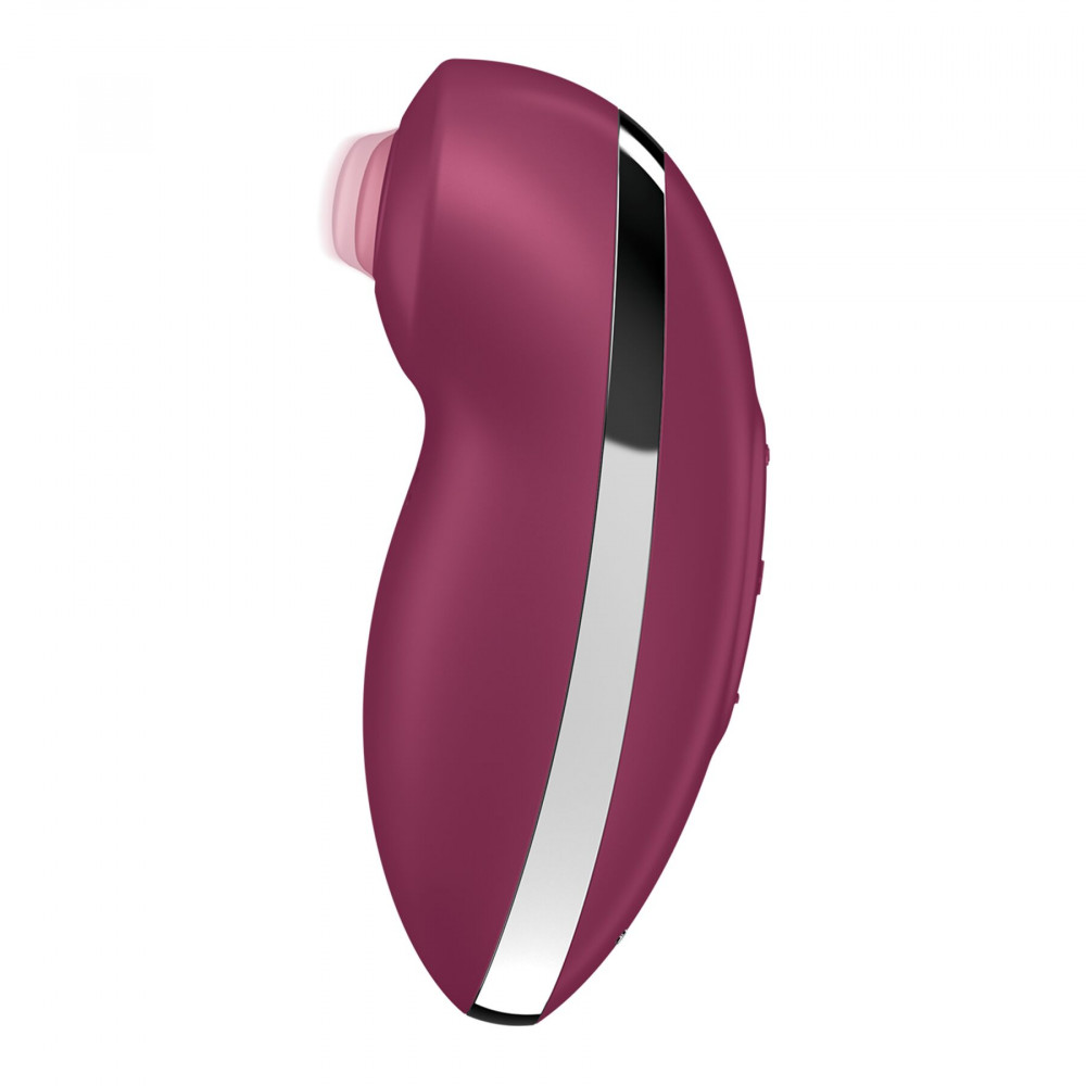 Клиторальный вибратор - Вибростимулятор-пульсатор Satisfyer Tap & Climax 2 Red 1