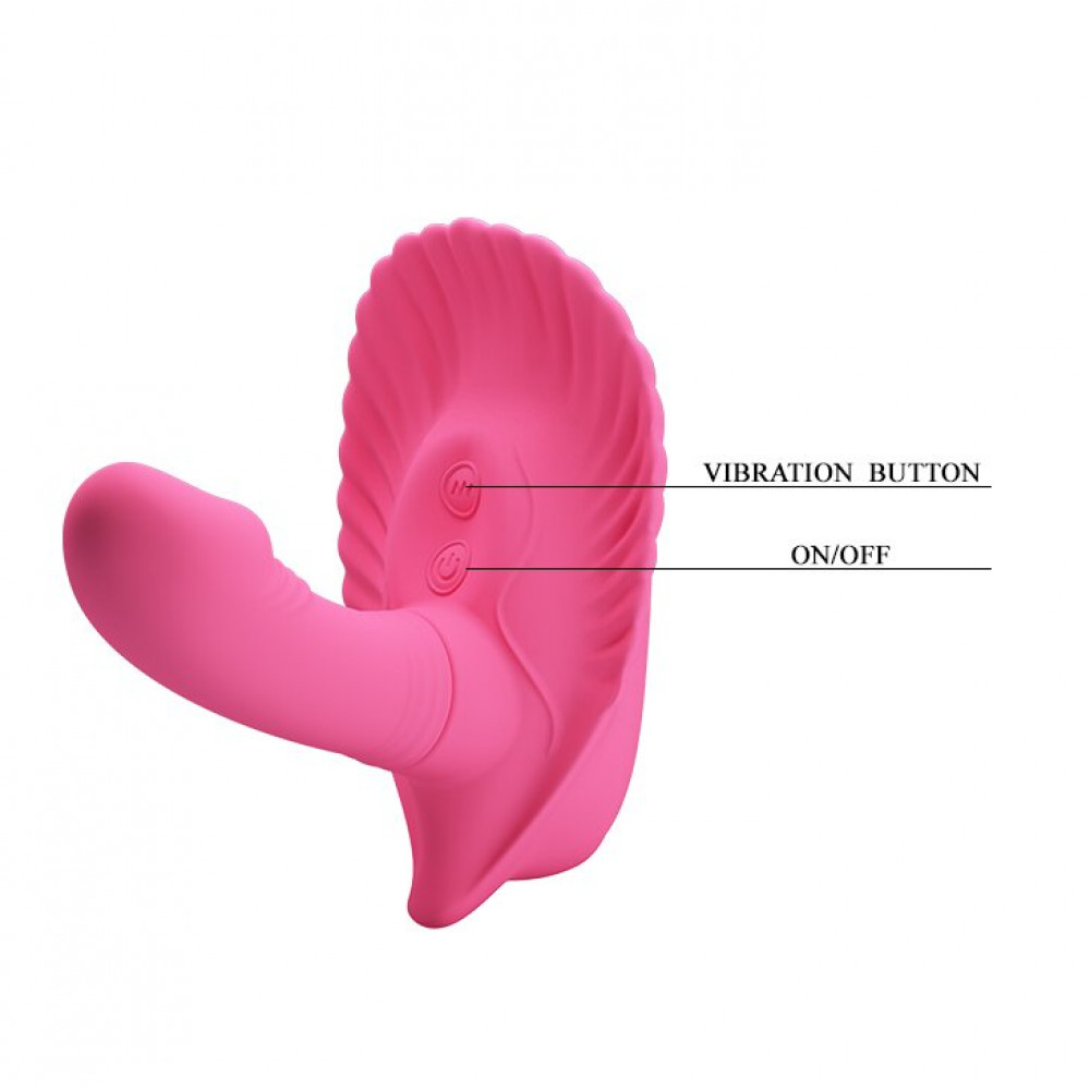 Вибратор - Стимулятор клитора PRETTY LOVE - FANCY CLAMSHELL APP, BI-014369HP 3