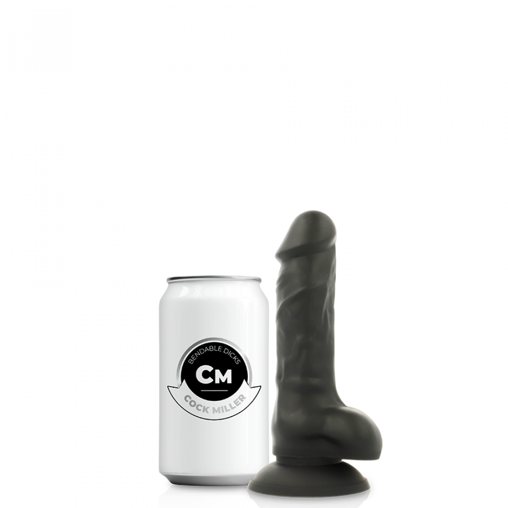 Фаллоимитатор - Фаллоимитатор на присоске BLACK,  11 х 3 см COCK MILLER (Испания) 3