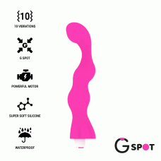 Вибратор для зоны G GEORGE,  цвет: розовый G-SPOT (Испания)