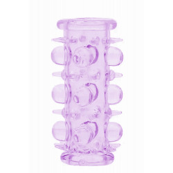 Насадка стимулирующая BOSS Stretchy Sleeve Purple, BS6700015
