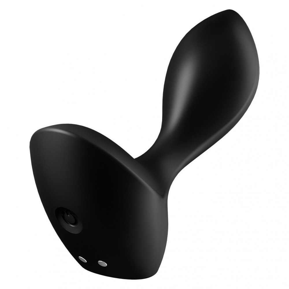 Анальные пробки с вибрацией - Анальная вибропробка Satisfyer Backdoor Lover Black