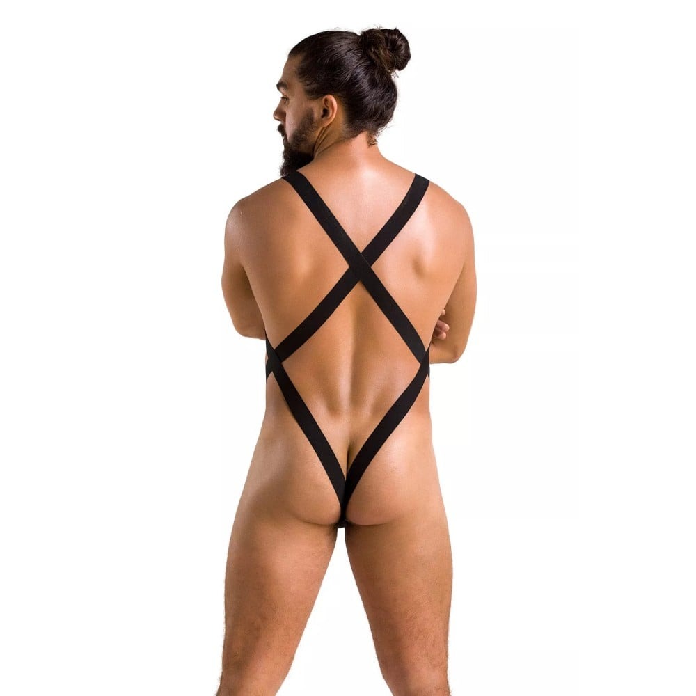 Эротическое белье - Боди мужское 040 BODY LEON black XXL/XXXL - Passion 3