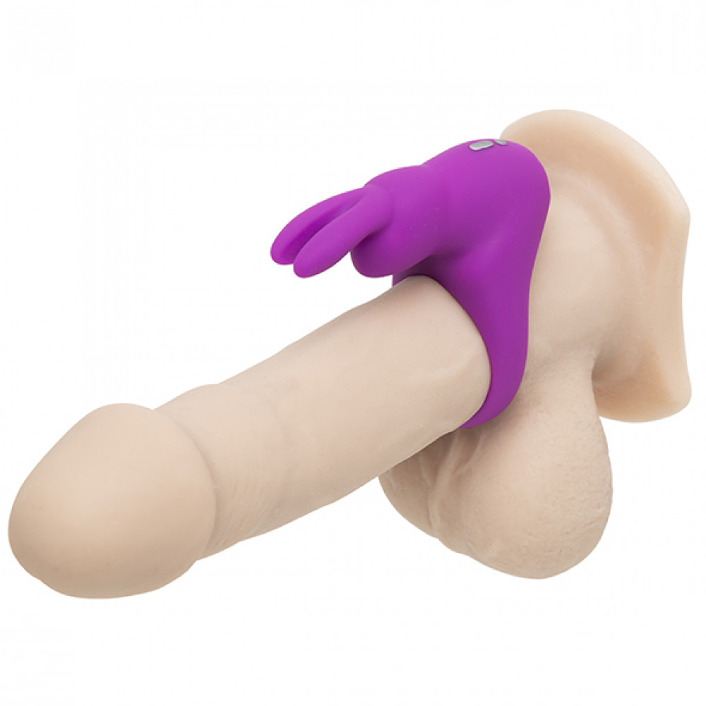 Эрекционные кольца с вибрацией - Эрекционное кольцо с вибрацией Happy Rabbit Rechargeable Cock Ring Purple 2