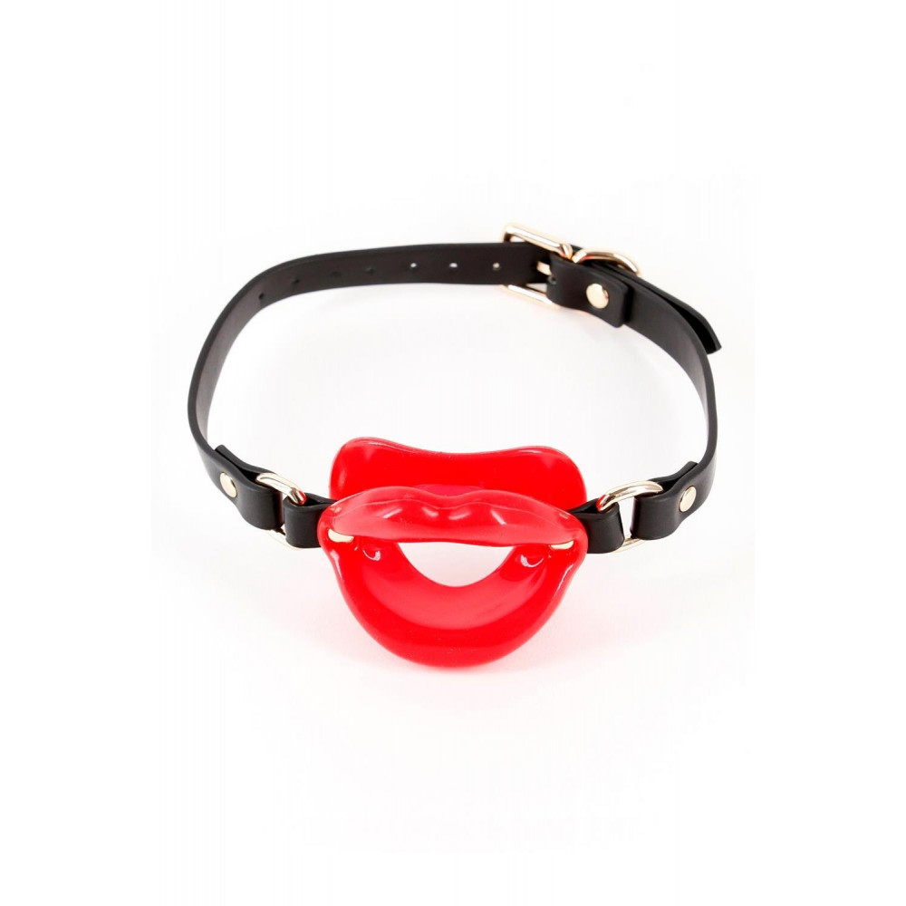 БДСМ игрушки - Кляп в виде губ NS Novelties Fetish & Fashion красный