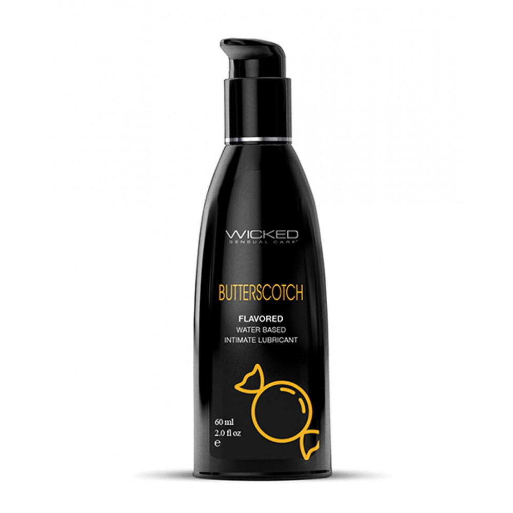 Лубриканты - Лубрикант WICKED на водной основе с ароматом Ирисок 60 ML