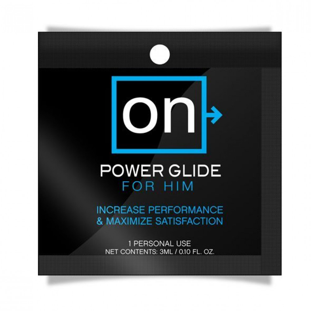 Мужские возбудители - Пробник стимулирующего геля Sensuva - ON Power Glide For Him (3 мл) для супер эрекции