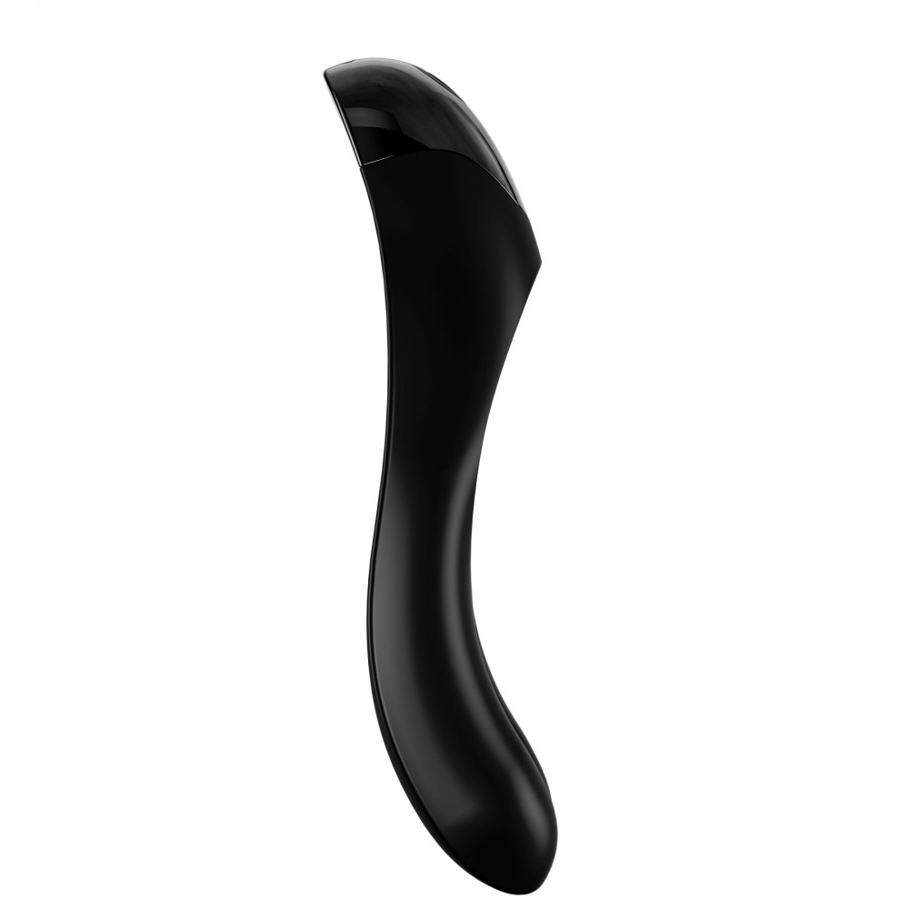 Мини вибраторы - Вибратор на палец Satisfyer Candy Cane Black 3