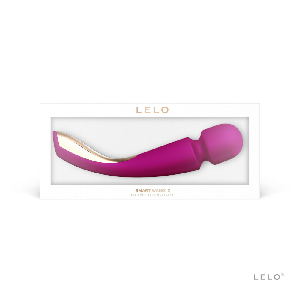 Вибромассажеры - Вибромассажер LELO Smart Wand 2 Medium Deep Rose 2
