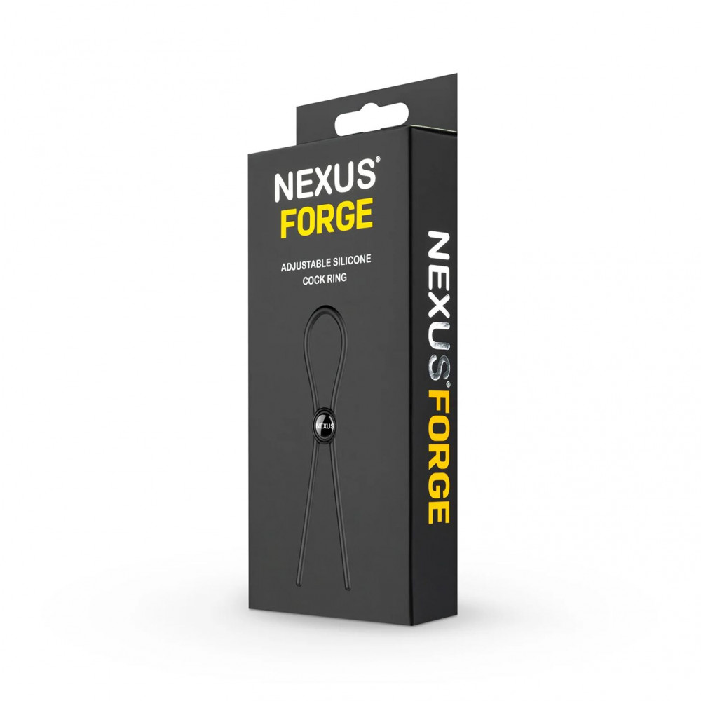 Эрекционное кольцо - Эрекционное кольцо-лассо Nexus FORGE, диаметр регулируется 5