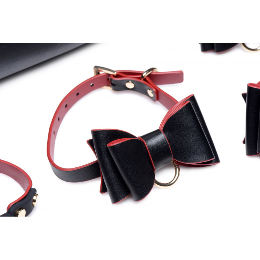 Наборы для БДСМ - Набор для BDSM Master Series Bow - Luxury BDSM Set With Travel Bag 3