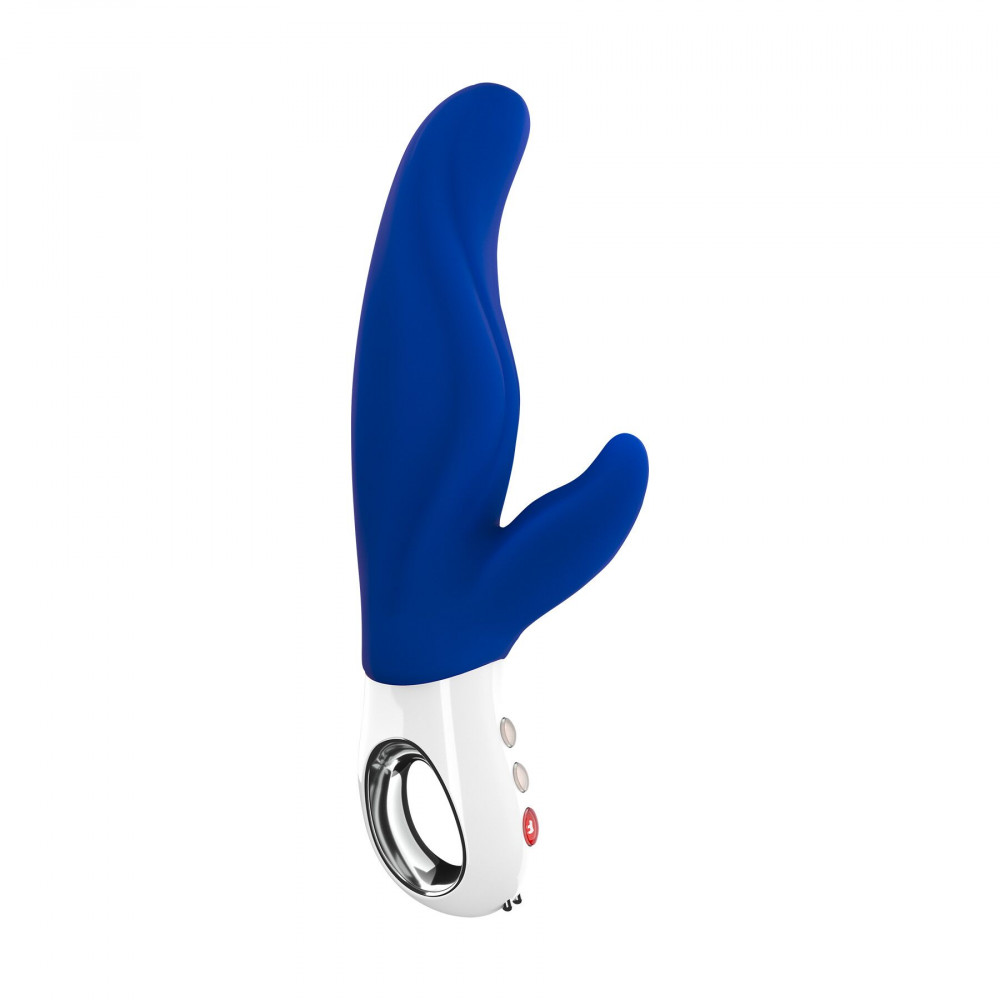 Вибратор-кролик - Вибратор-кролик для точки А Fun Factory LADY BI ultramarine, 2 мотора, 12 режимов