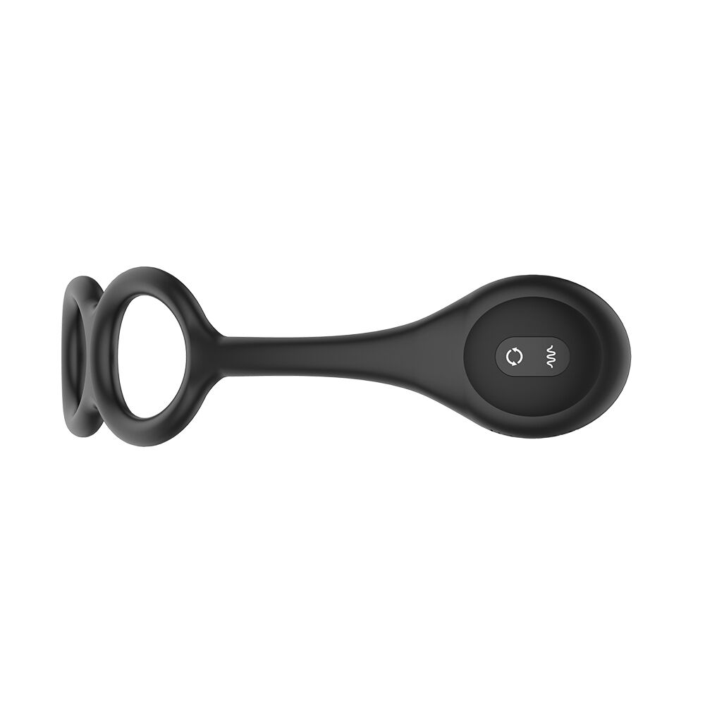 Анальные игрушки - Анальная вибропробка Nexus Tornado Cock and Ball Ring 7
