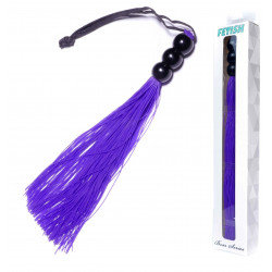 Силиконовый флогер ( длина 26 см ) Fetish Boss Series - Silicone Whip Purple 10", BS6100039