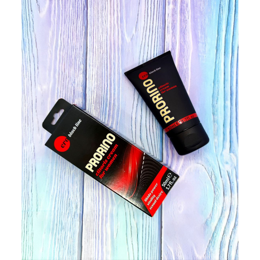 Женские возбудители - Возбуждающий крем (сильное действие) ERO PRORINO CLITORIS CREAM WOMEN, 50 мл 1