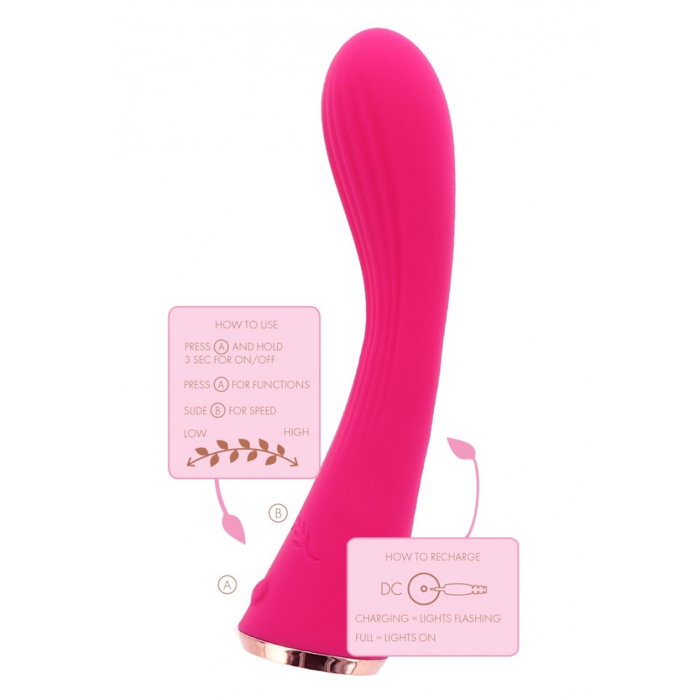 Вибратор - Вибратор для точки G Rose Vibrator 4