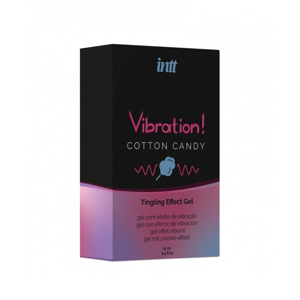 Лубриканты - Жидкий вибратор INTT VIBRATION COTTON CANDY 15 ml 2