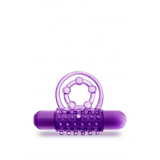 Эрекционное виброкольцо Blush PLAY WITH ME Purple