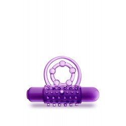 Эрекционное виброкольцо Blush PLAY WITH ME Purple