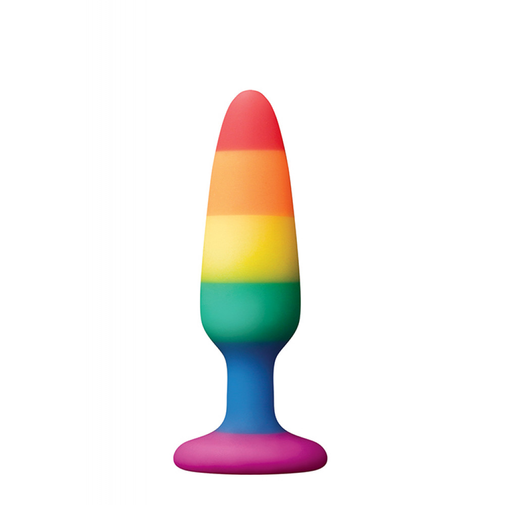 Анальная пробка - Анальная пробка NS Novelties COLOURS PRIDE EDITION PLEASURE PLUG SMAL
