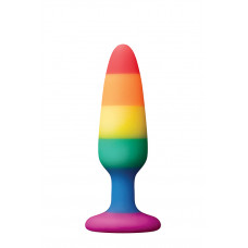 Анальная пробка NS Novelties COLOURS PRIDE EDITION PLEASURE PLUG SMAL