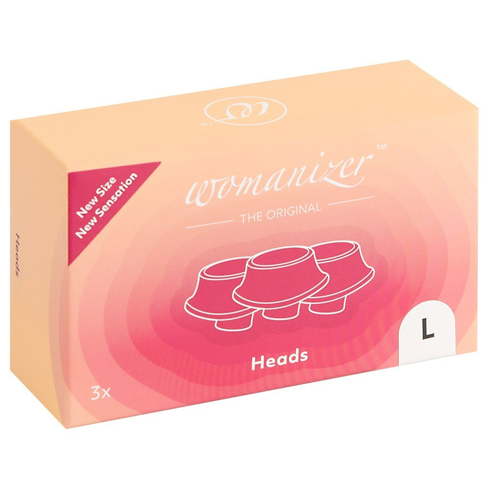 Секс игрушки - Набор насадон для Womanizer Premium, Starle - L - Белые (3 шт.) 1