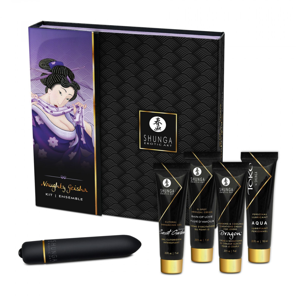 Подарочные наборы - Подарочный набор Shunga NAUGHTY GEISHA: неиссякаемый источник возбуждения