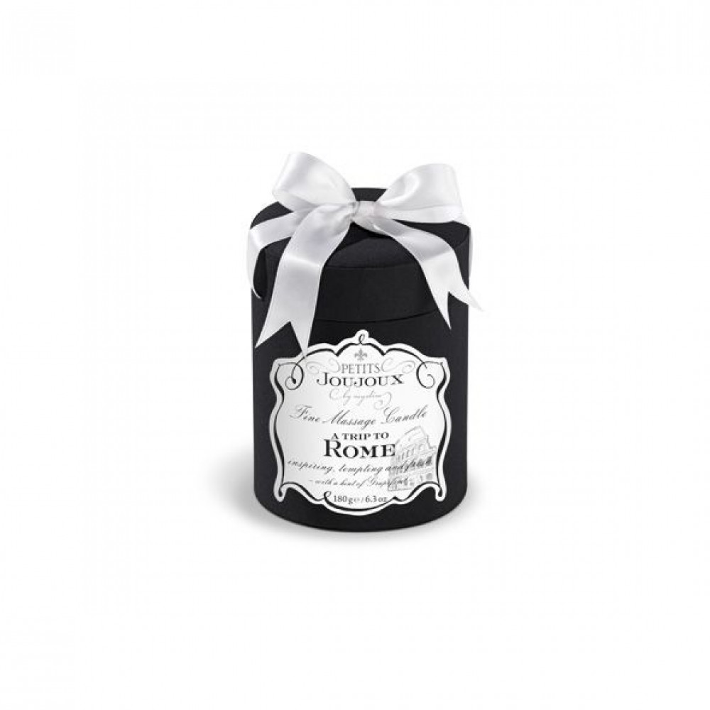 Массажные свечи - Массажная свечa Petits Joujoux - Rome - Grapefruit and Bergamott (190 г) роскошная упаковка 2