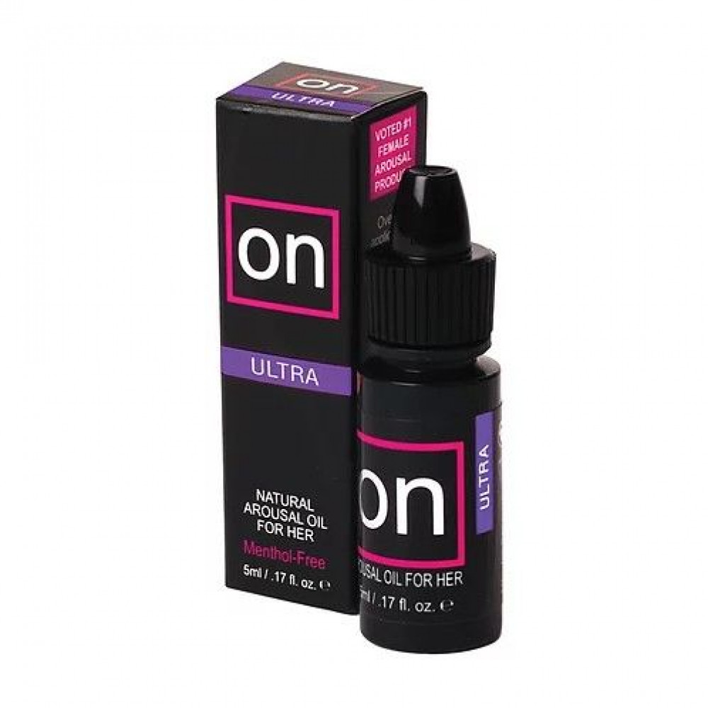 Женские возбудители - Возбуждающие капли для клитора Sensuva ON Arousal Oil for Her Ultra (5 мл) самые мощные, до 45 мин. 1