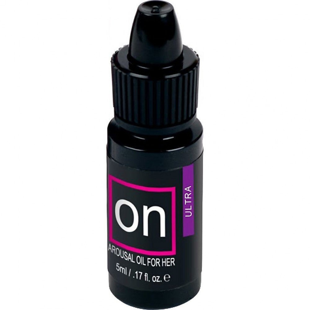Женские возбудители - Возбуждающие капли для клитора Sensuva ON Arousal Oil for Her Ultra (5 мл) самые мощные, до 45 мин.