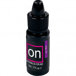 Возбуждающие капли для клитора Sensuva ON Arousal Oil for Her Ultra (5 мл) самые мощные, до 45 мин.
