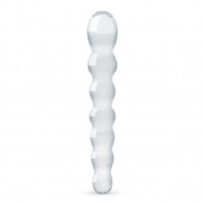 Стеклянный дилдо в виде бусин Gildo Glass Dildo No. 19