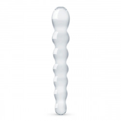 Стеклянный дилдо в виде бусин Gildo Glass Dildo No. 19
