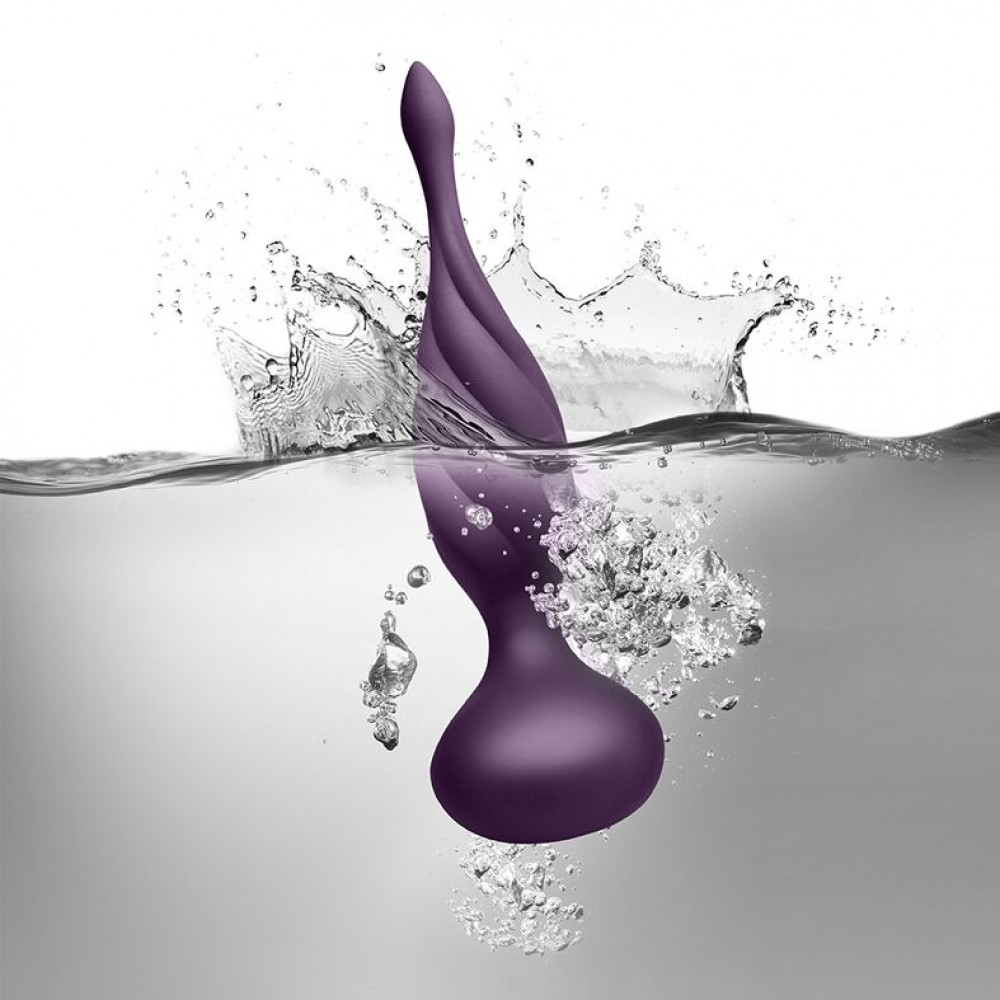 Анальные пробки с вибрацией - Анальная вибропробка Rocks Off Petite Sensations – Discover Purple 3