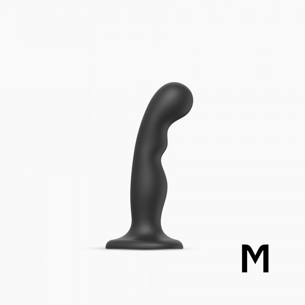 Страпон - Насадка для страпона Strap-On-Me Dildo Plug P&G Black M