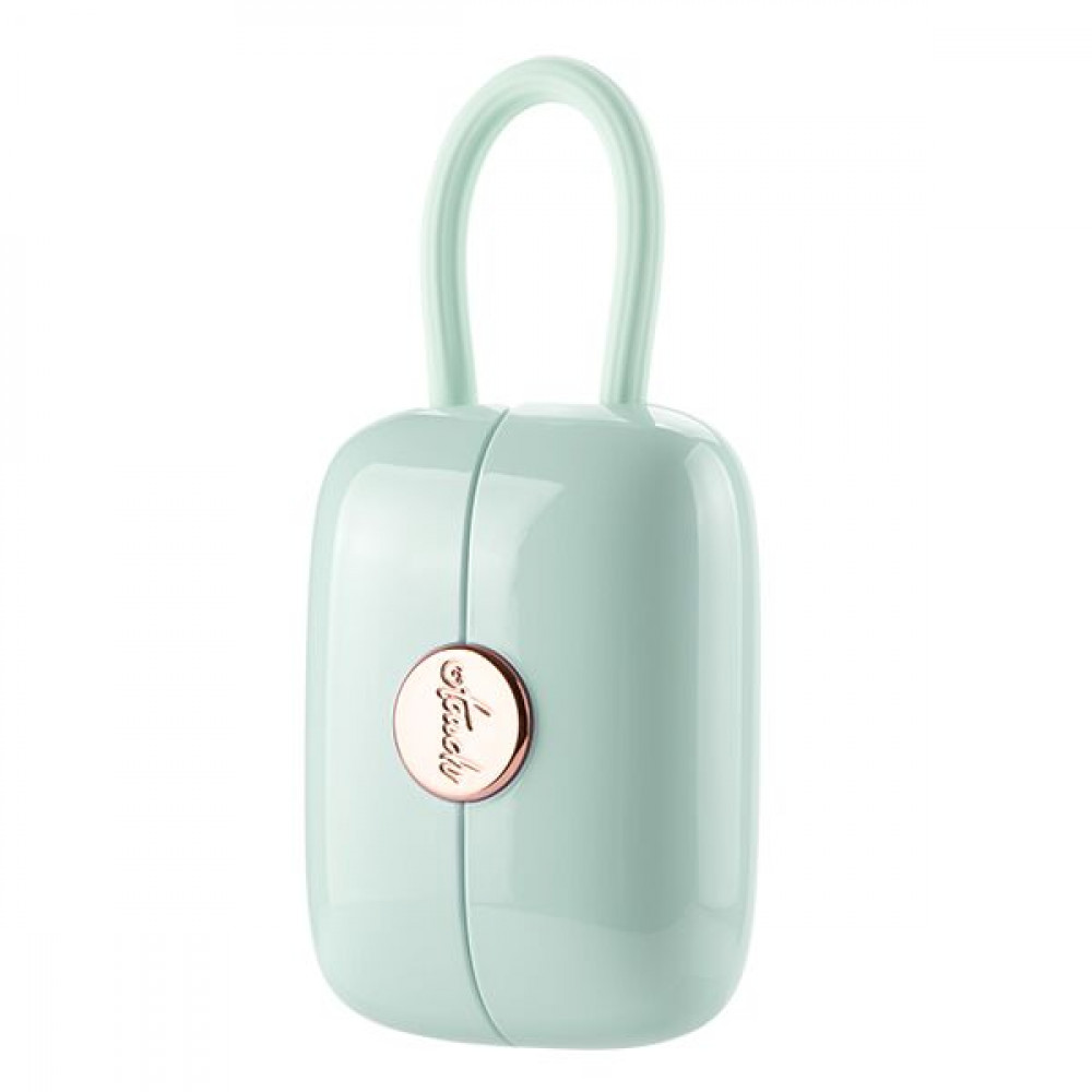 Вибраторы вакуумные - Вакуумный клиторальный стимулятор Otouch Louis Vibrate Teal с виброяйцом, в кейсе 8