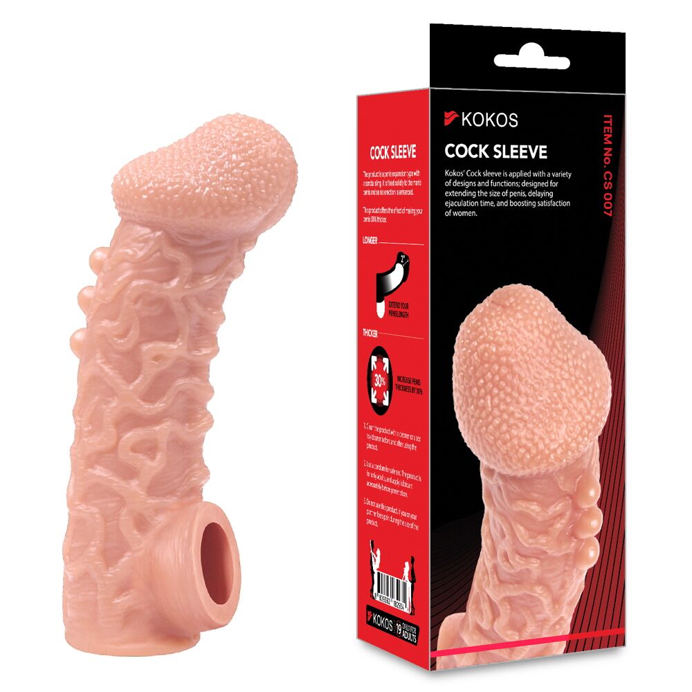 Насадки на член - Насадка на член Kokos Cock Sleeve CS 007 L 2