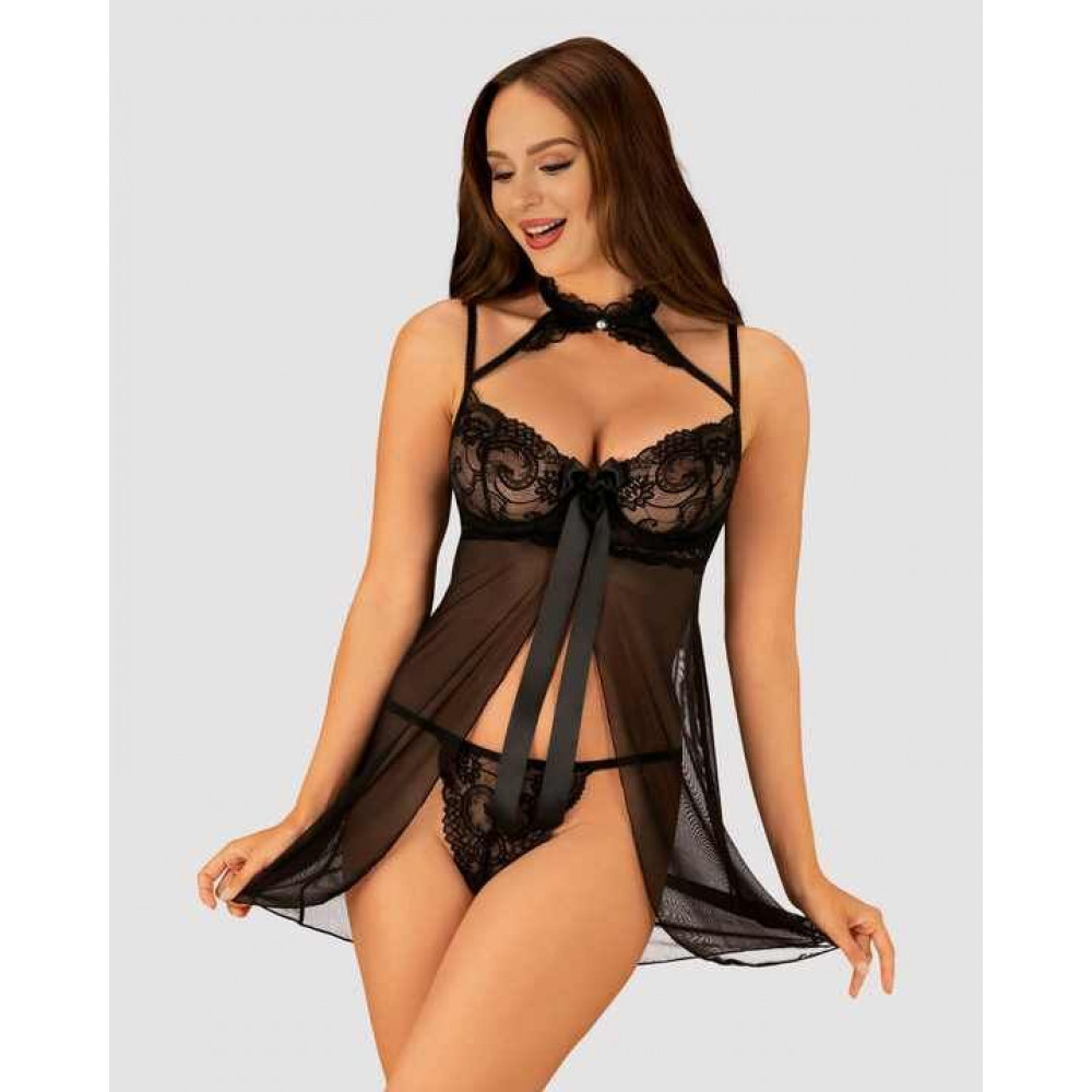 Сексуальные платья - Платье JSY JS228165 Black L/XL 2